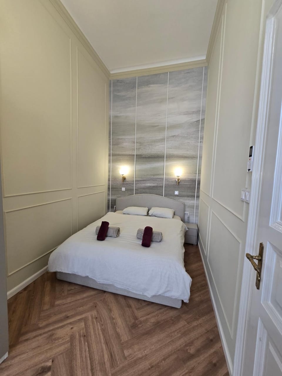 Bed, Bedroom, cot, wardrobe