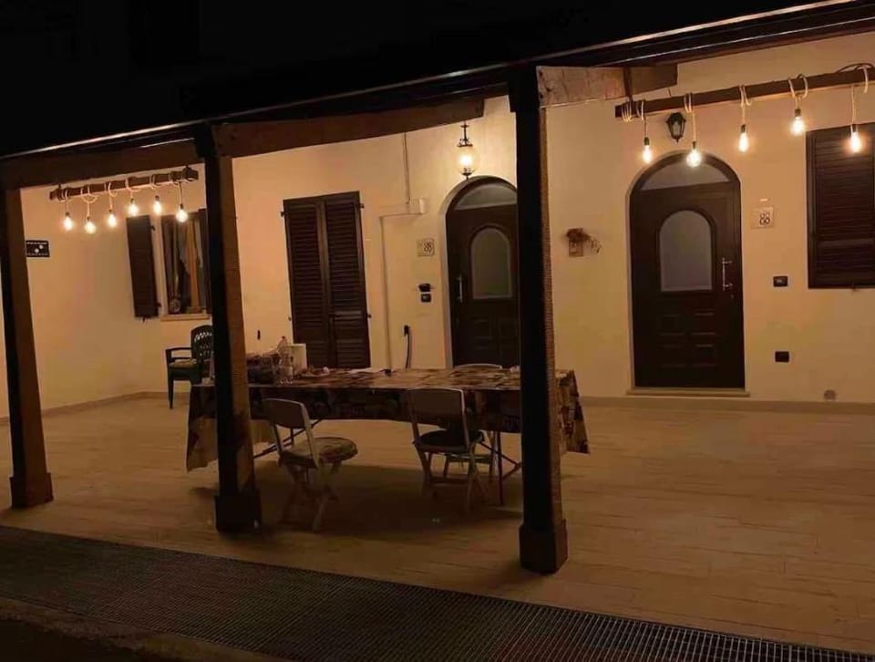 Patio, Night