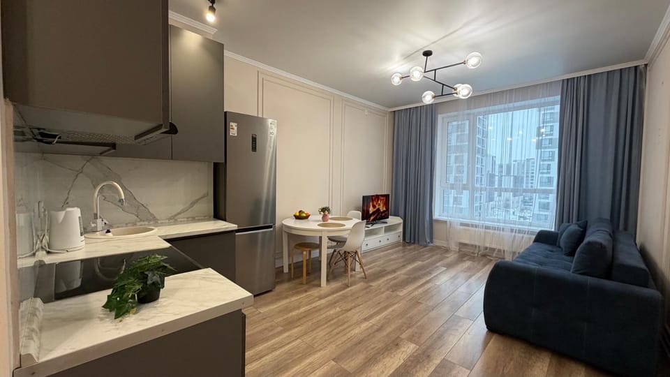 Living room, Photo of the whole room, Seating area, Dining area, Communal kitchen