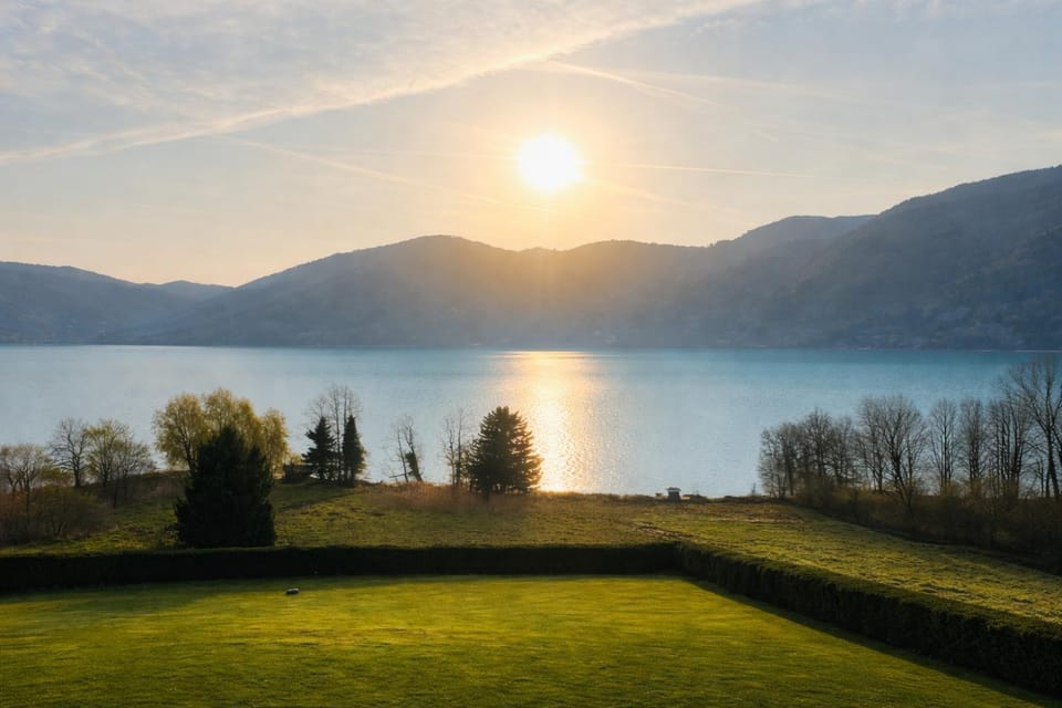 Lake view, Sunrise