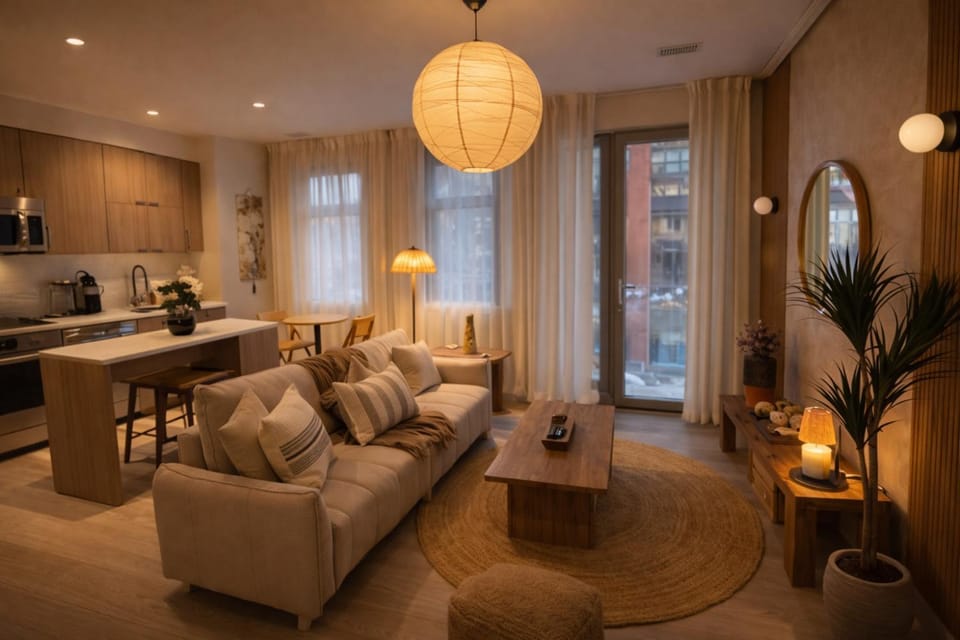 Living room, Dining area