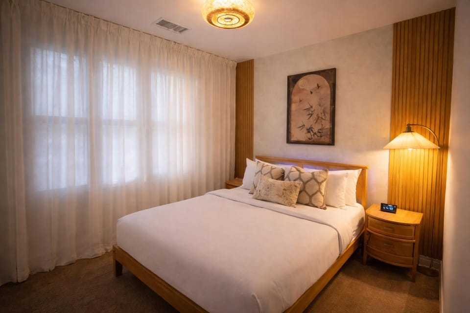 Bed, Bedroom