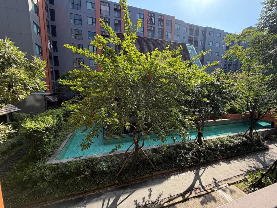 Escent ville 2BR 2BA walk 200m to Central Festival Convenient Location Free Pool Gym Long Term Rental Preferred A2 Apartment in Chiang Mai