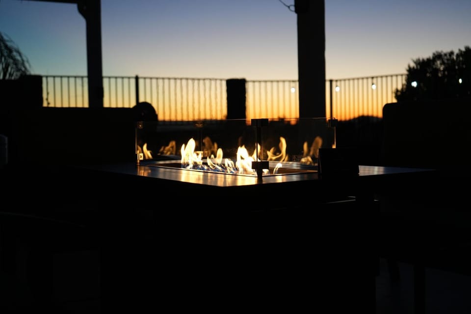 Patio, BBQ facilities