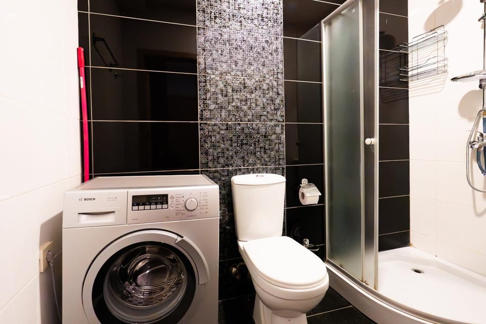Shower, Bathroom, washing machine