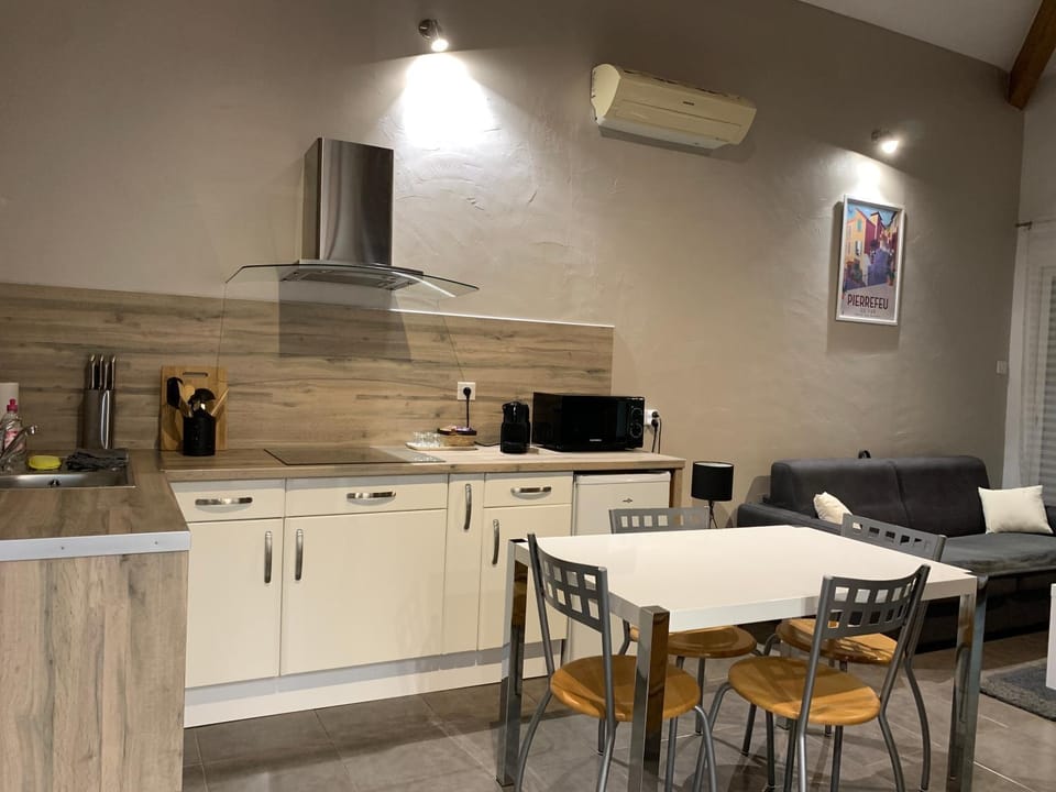 LE SIGOU - Studio avec chambre sur Mezzanine, Jardin et parking sécurisé Apartment in French Riviera