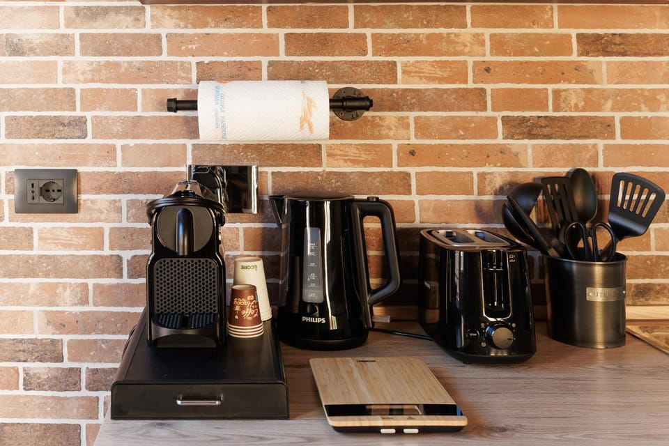Coffee/tea facilities, Kitchen or kitchenette, toaster