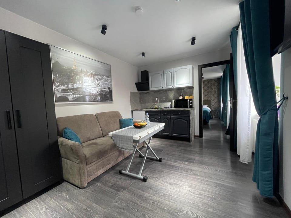 Kitchen or kitchenette, Seating area, Dining area, stove