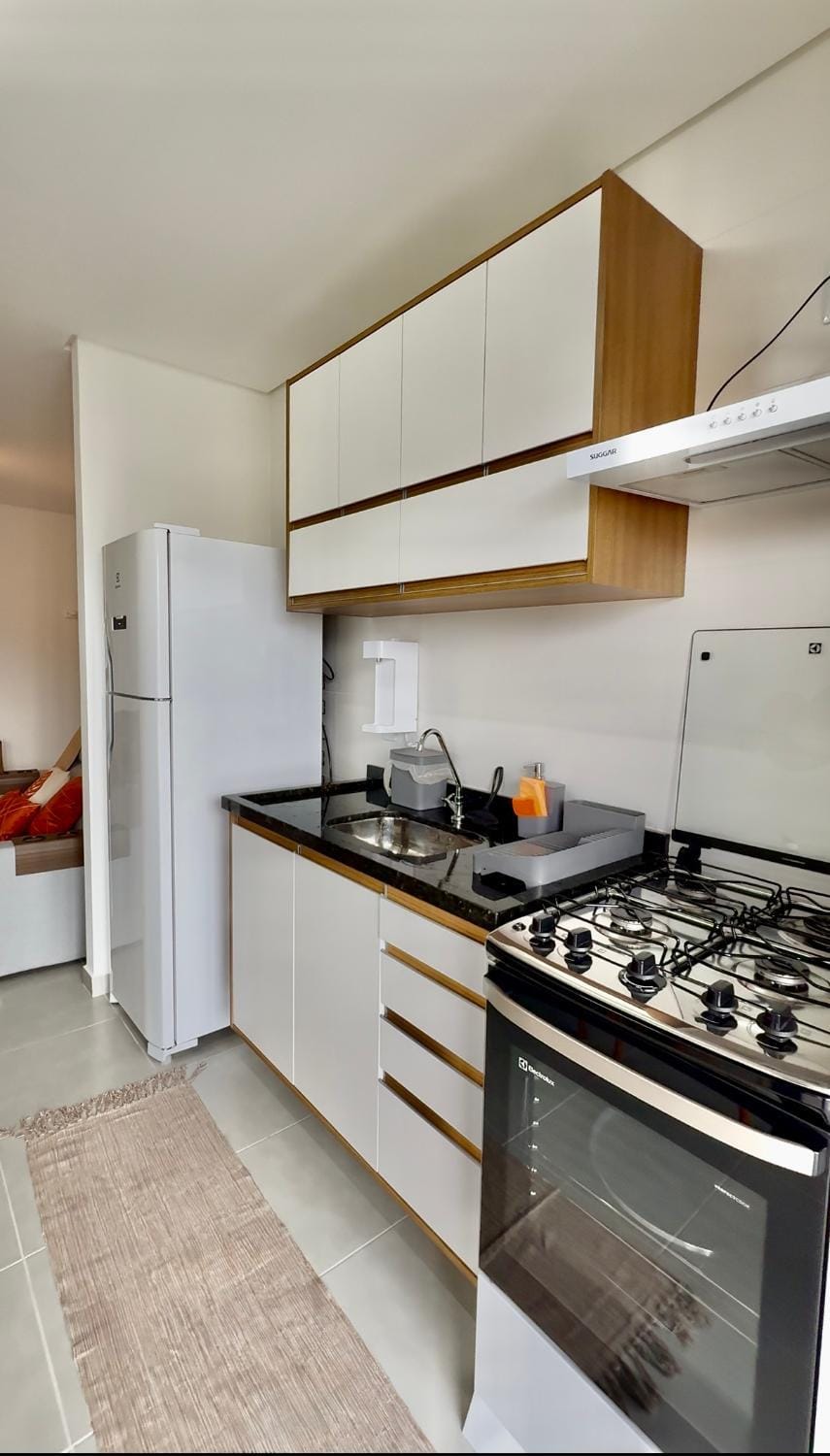 Kitchen or kitchenette, oven, stove