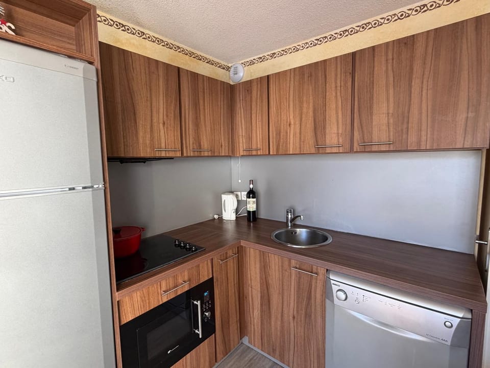 Coffee/tea facilities, Kitchen or kitchenette, dishwasher, stove