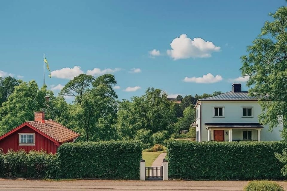 Luxury Villa by the Ocean with Cinema Villa in Stockholm