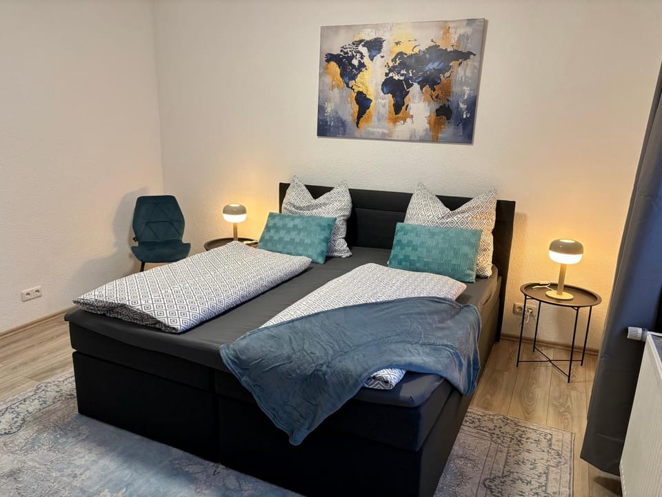 Bed, Bedroom