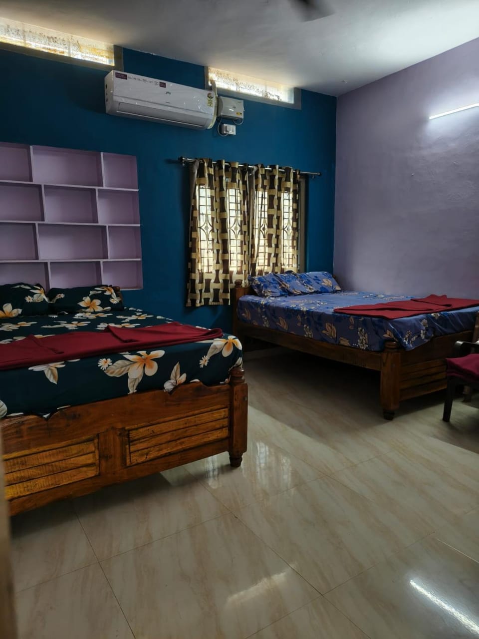 Bedroom, air conditioner