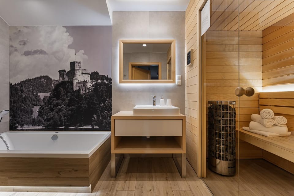 Sauna, Bathroom, Bath, towels