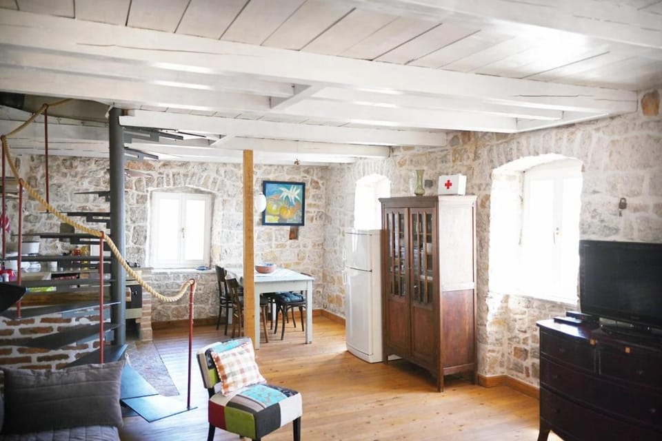 Almondhouse, stonehouse, seaview, big terace,Omis House in Split-Dalmatia County