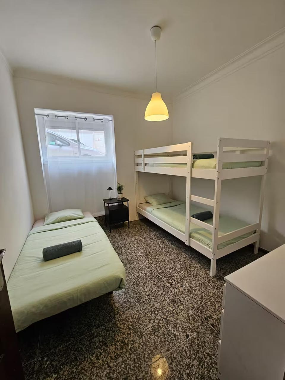 Bed, Photo of the whole room, Bedroom, bunk bed