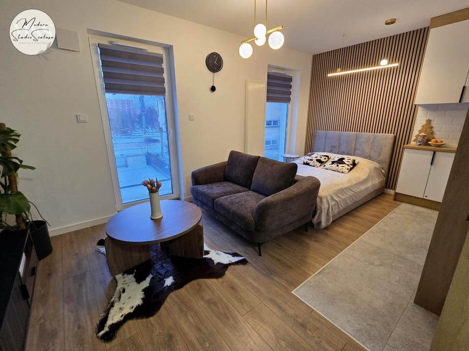 Bed, Living room, Photo of the whole room, Seating area