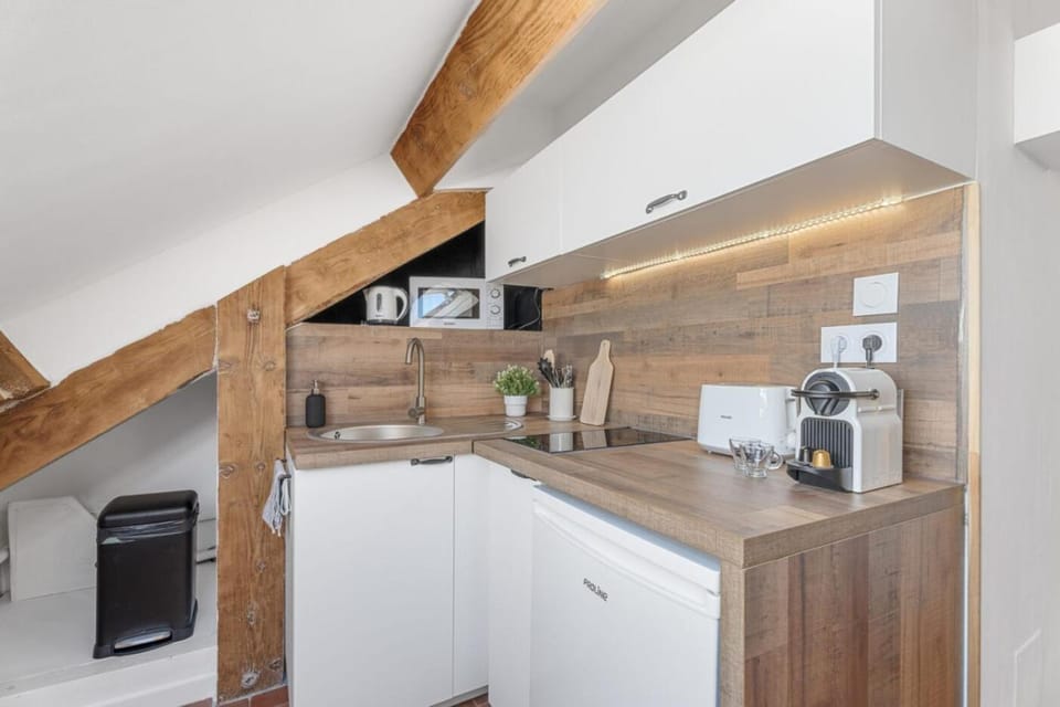 Coffee/tea facilities, Kitchen or kitchenette, toaster