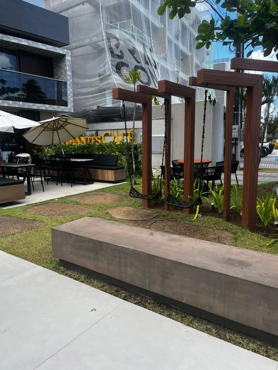 Property building, Garden