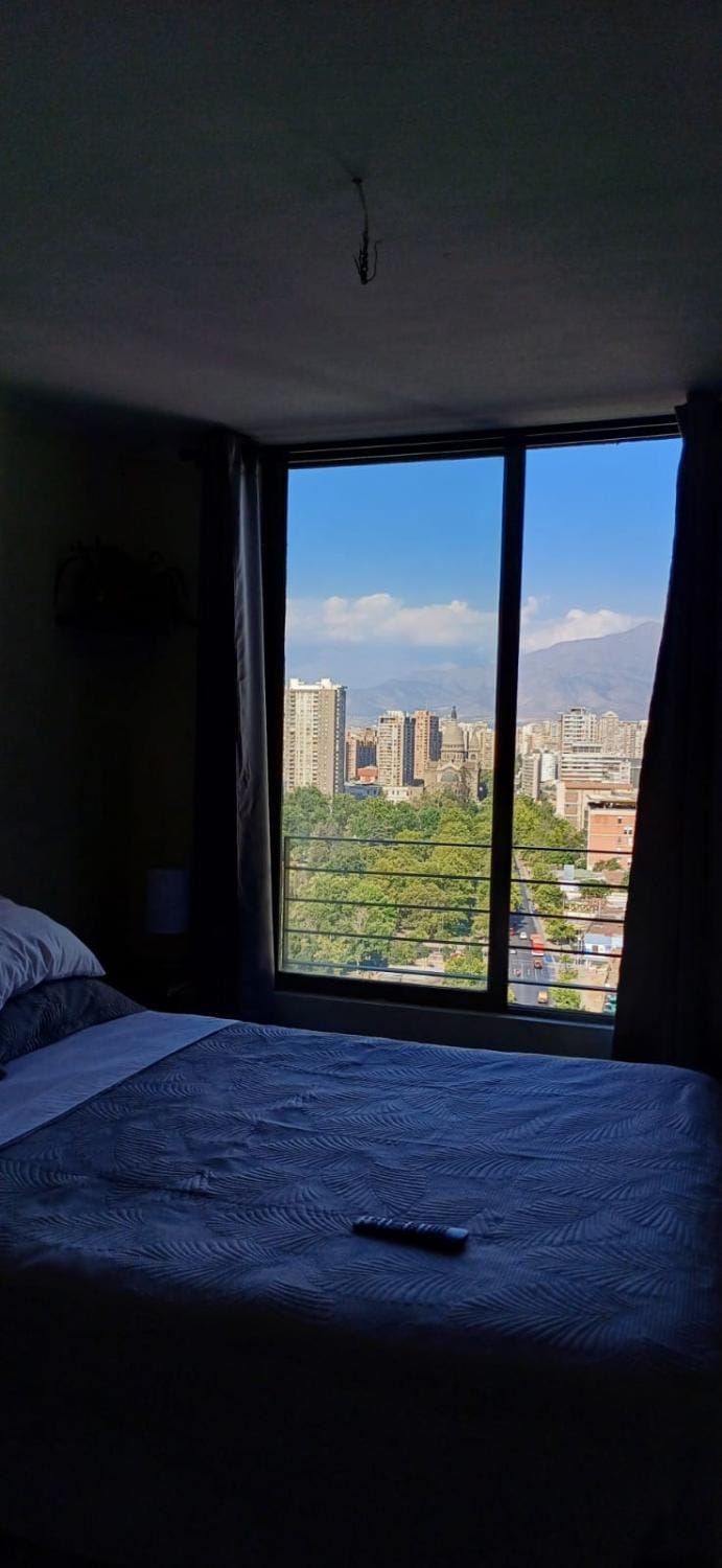 Natural landscape, Bedroom, Mountain view