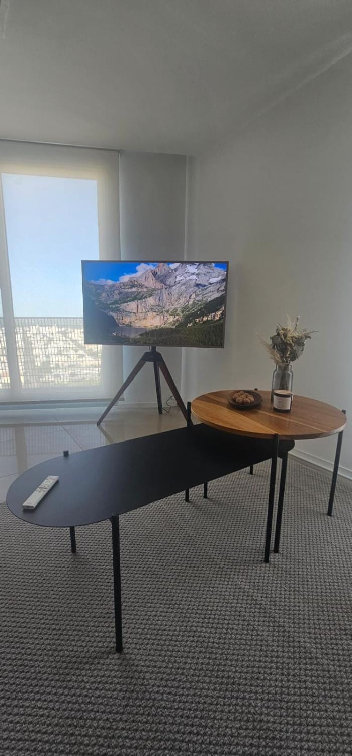 TV and multimedia, Living room, Seating area, air conditioner