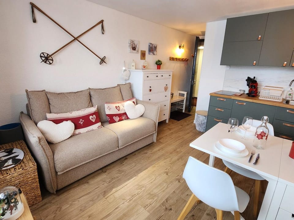 Studio rénové au centre d'Avoriaz - 2 pers, 17 m² - FR-1-633-91 Apartment in Avoriaz
