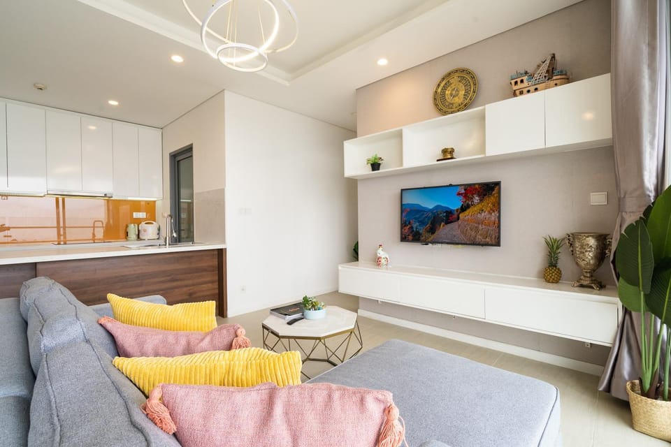 2Bedroom in Diamond Island Retreat, Peaceful and Bathtub Apartment in Ho Chi Minh City