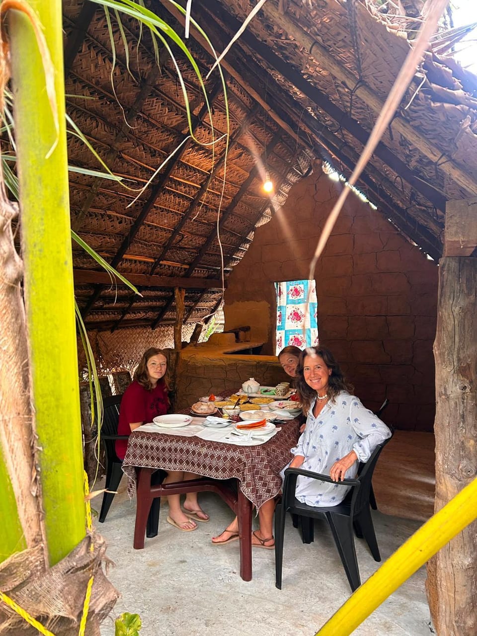 Dining area, group of guests