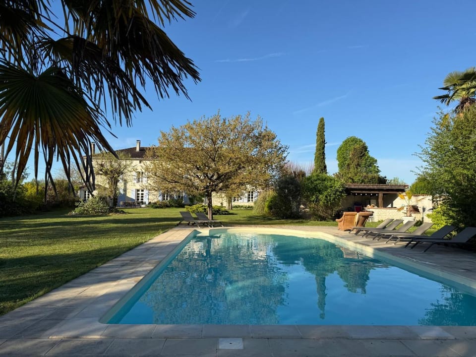 Garden, Garden view, Pool view, Swimming pool, sunbed