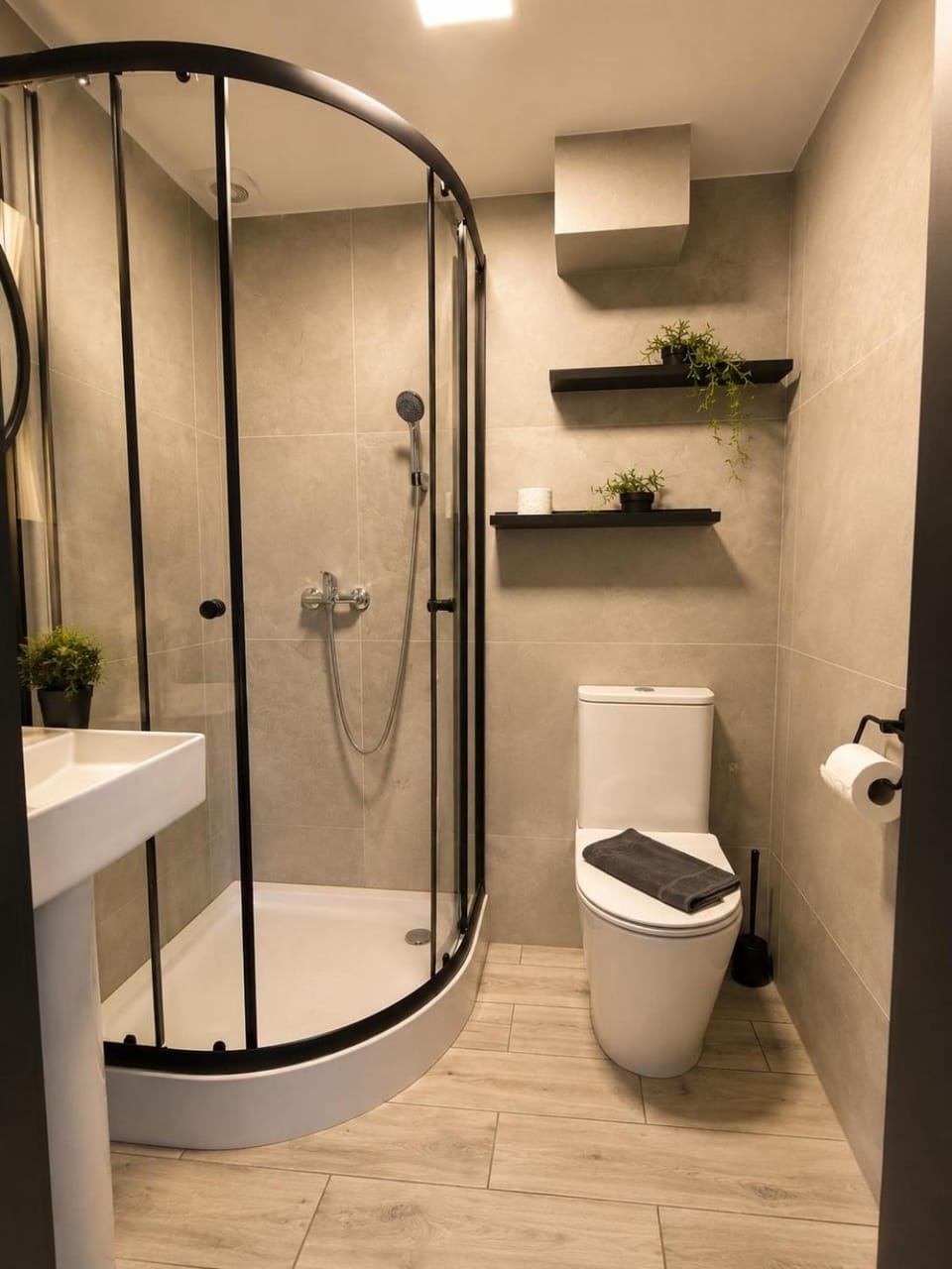 Shower, Toilet, Bathroom