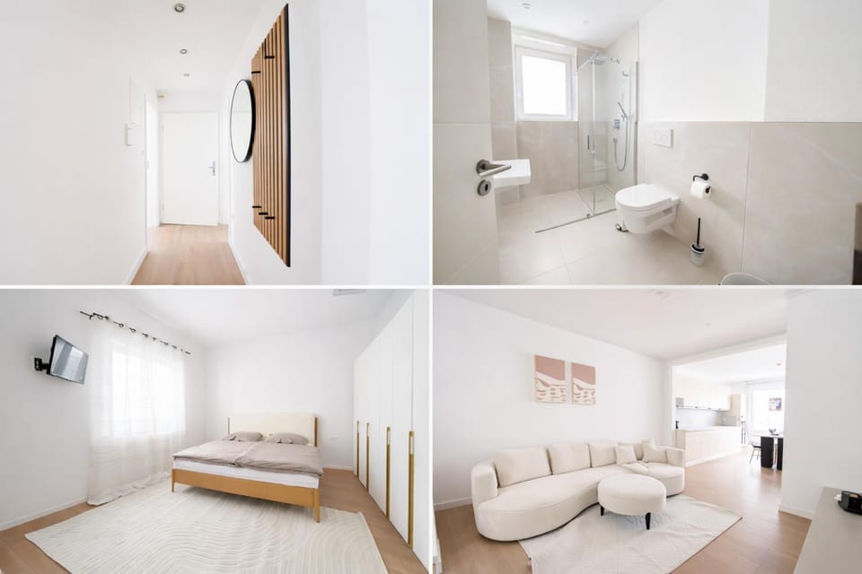 Bathroom, Living room, Photo of the whole room, Bedroom