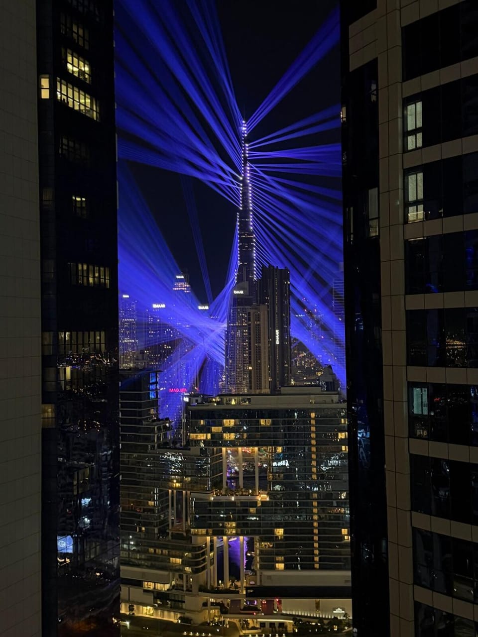 Night, City view