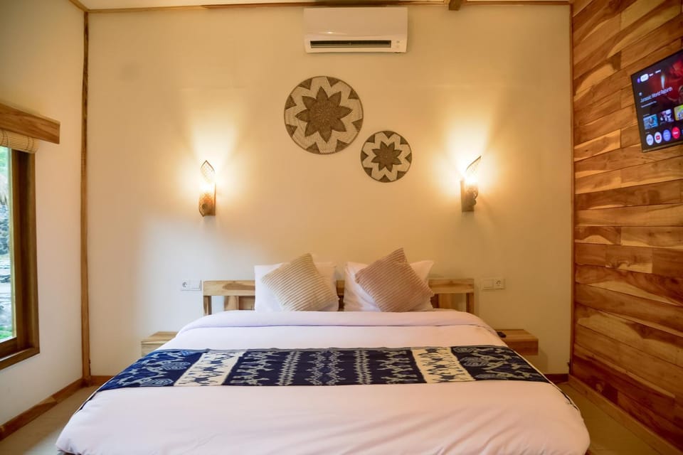 Bed, TV and multimedia, Bedroom, air conditioner