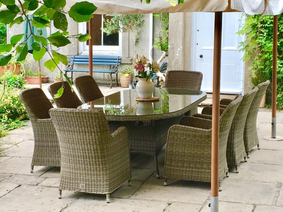 Patio, Balcony/Terrace, Dining area, Garden view
