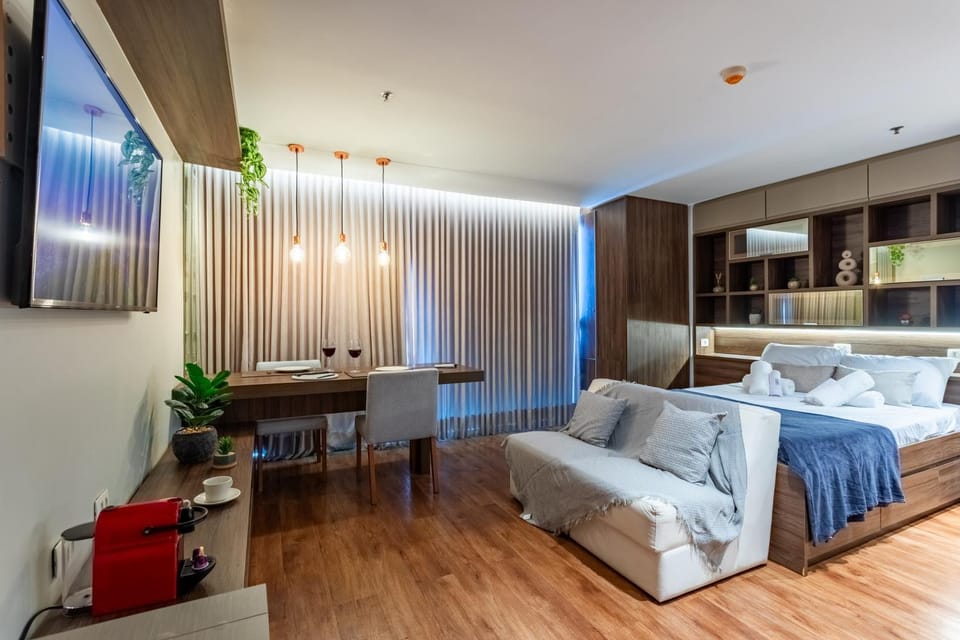 Living room, Bedroom