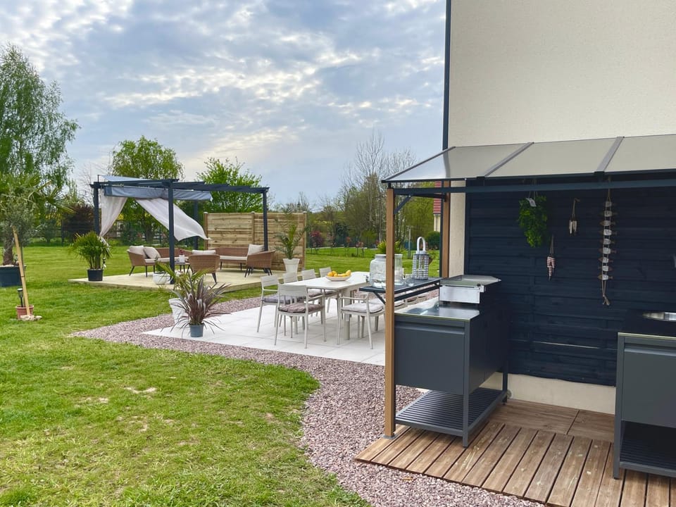 Patio, Garden, Balcony/Terrace, kitchen
