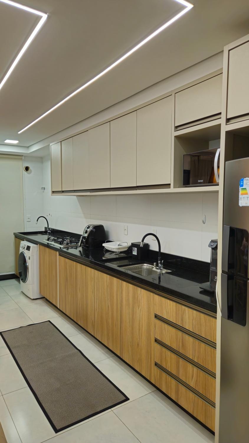 Communal kitchen, laundry