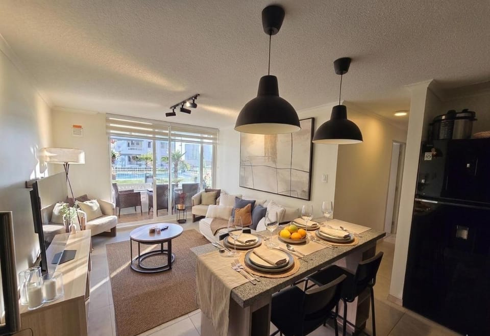 Depto con Piscina y Ubicación Privilegiada cerca del Faro La Serena Apartment in La Serena
