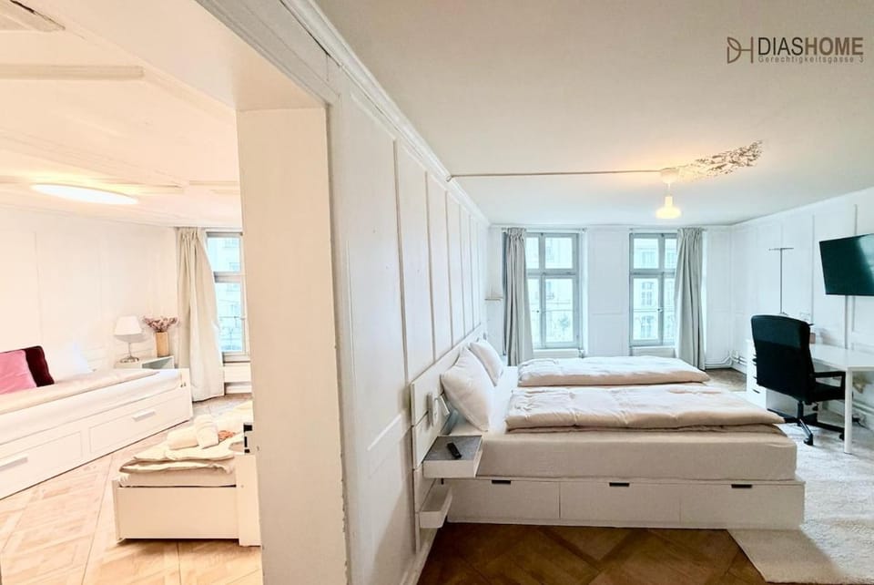 Living room, Bedroom