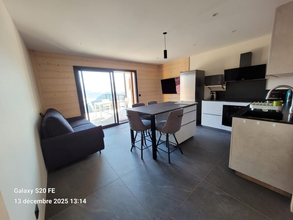 Kitchen or kitchenette, Living room