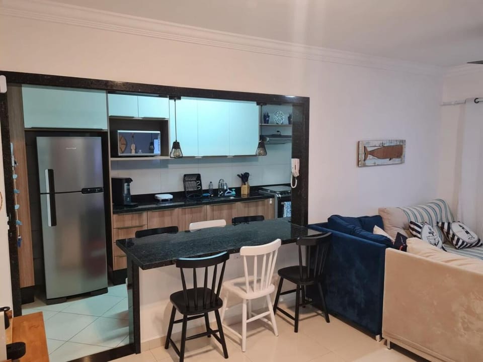 Apto novo pé na areia com piscina Apartment in State of São Paulo
