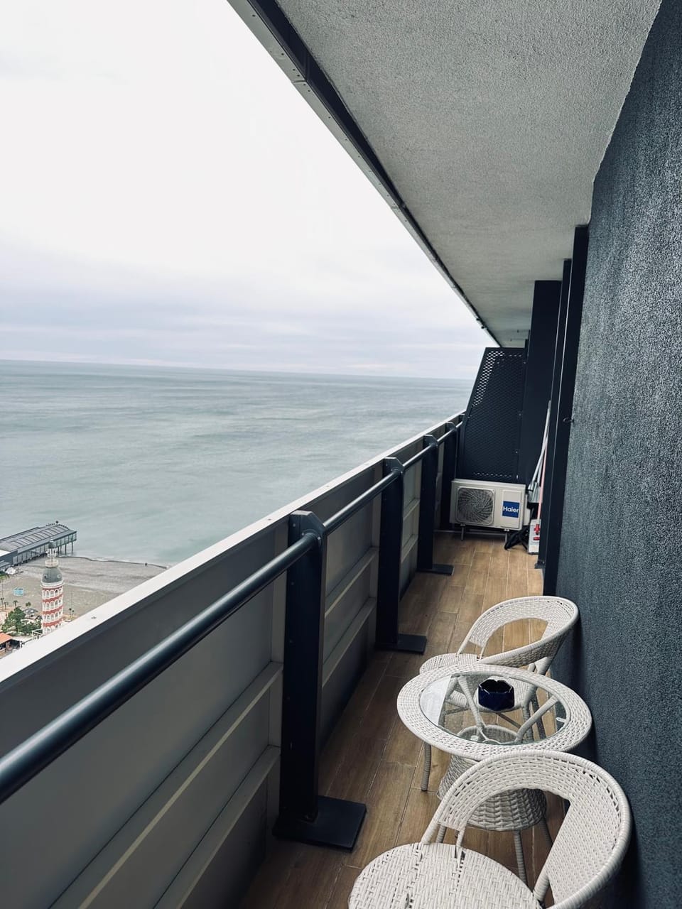 Natural landscape, View (from property/room), Balcony/Terrace, Seating area, Sea view