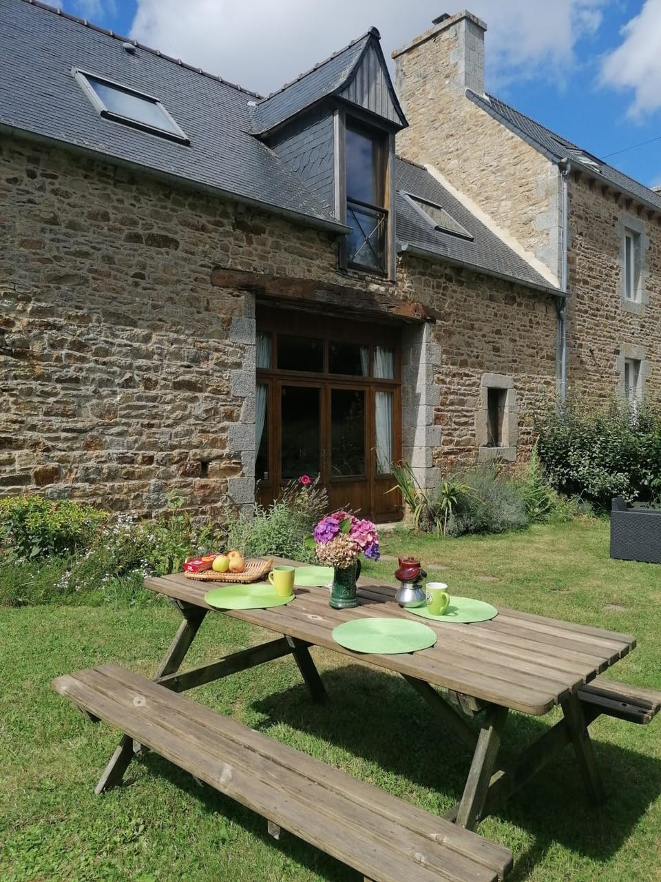 Property building, Garden, Garden view