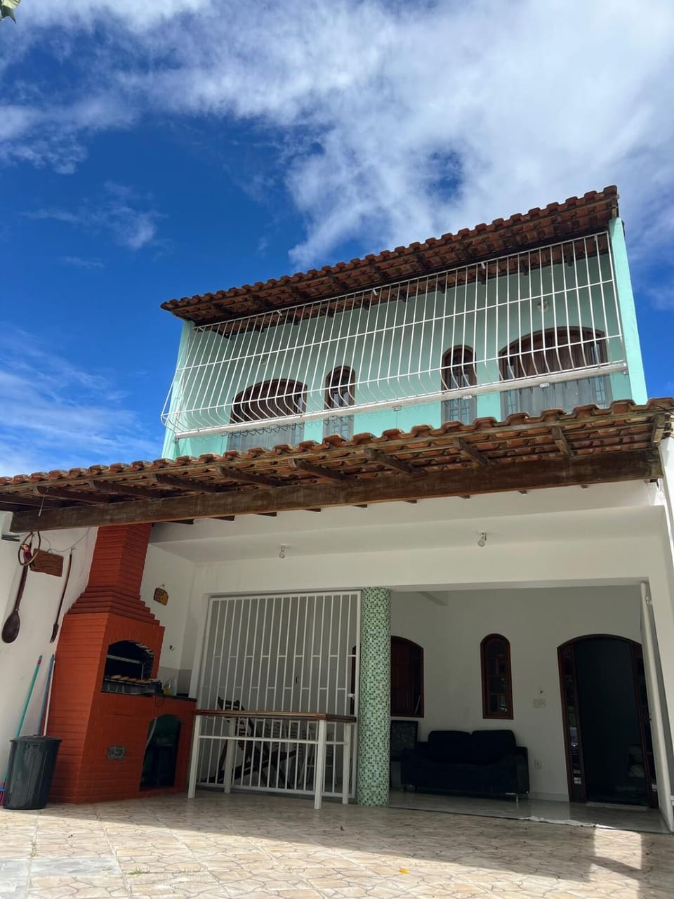 Patio, Facade/entrance, BBQ facilities
