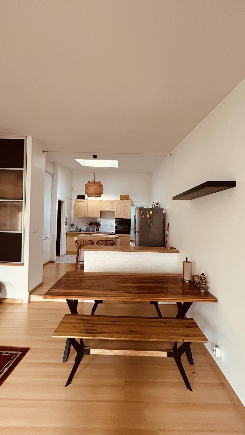 Large bright apartment Downtown Station 5 min away Apartment in Tours