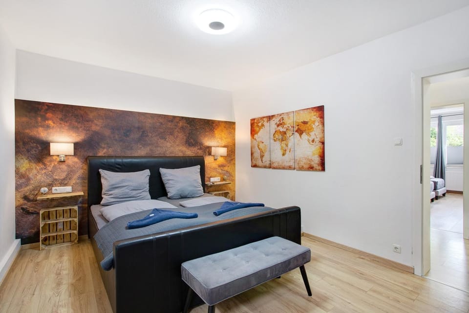 Property building, Living room, Bedroom