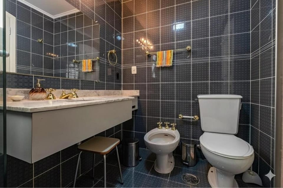 1-bedroom apartment, parking space and leisure in Jardins Apartment in Sao Paulo City