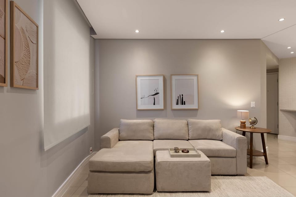 Flat Sofisticado com 2 Suites Itaim Bibi Apartment in Sao Paulo City