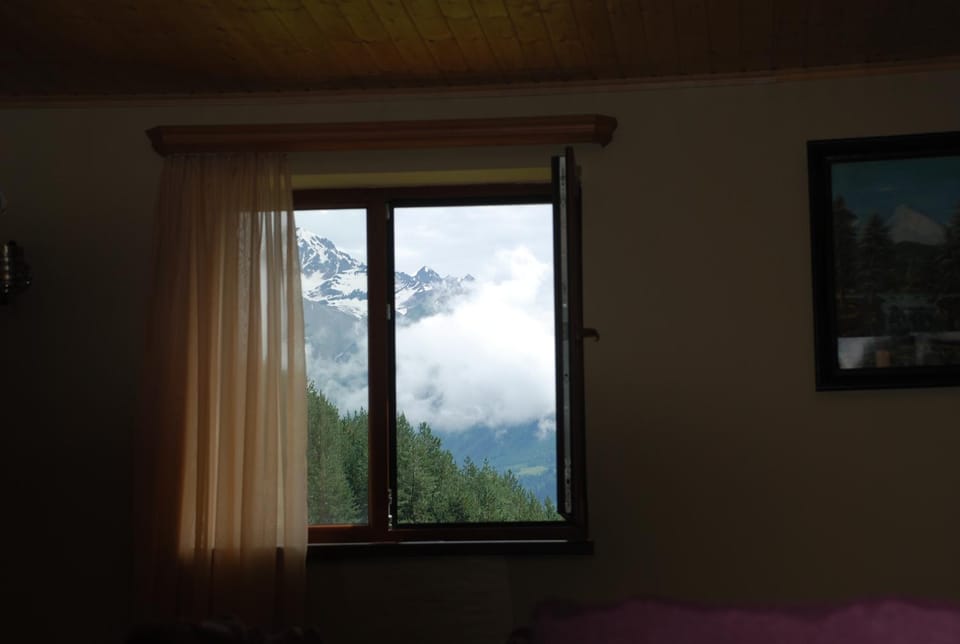 Garden view, Mountain view