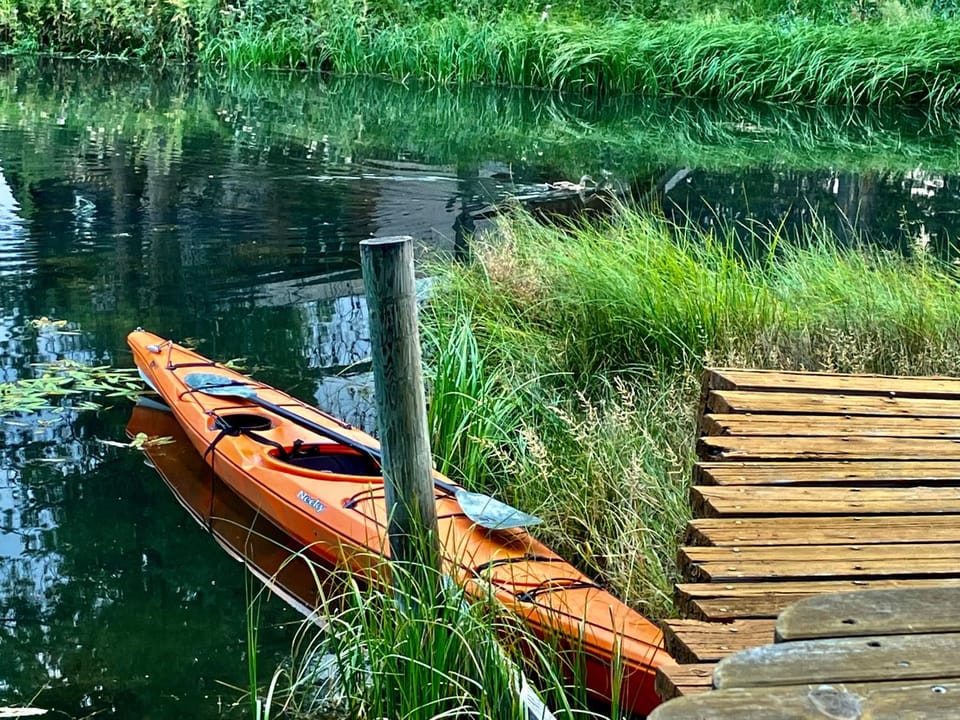 Spring, Day, Natural landscape, Activities, River view